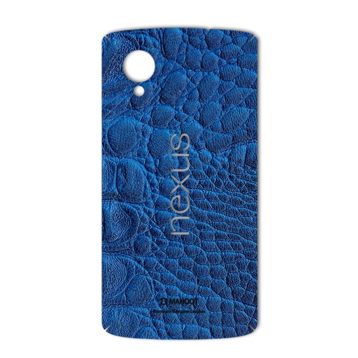 برچسب تزئینی ماهوت مدل Crocodile Leather مناسب برای گوشی  Google Nexus 5 MAHOOT Crocodile Leather Special Texture Sticker for Google Nexus 5